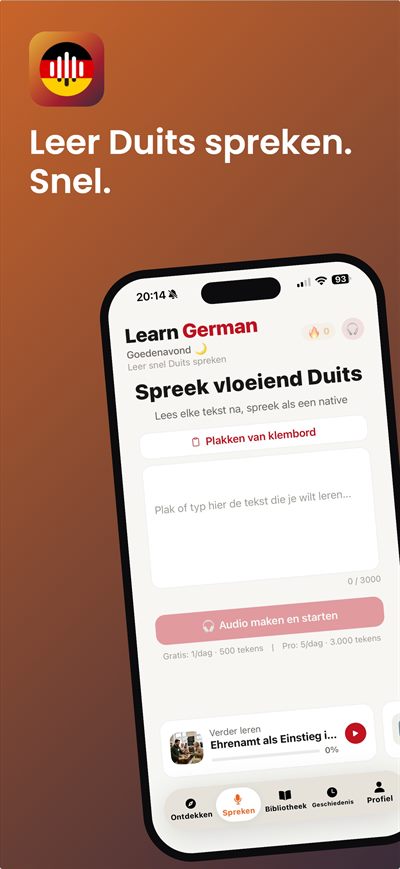 Learn German Fast — Echte situaties in plaats van boekdialogen: Bürgeramt, vreemdelingendienst, huisarts, huisbezichtiging, sollicitatiegesprek