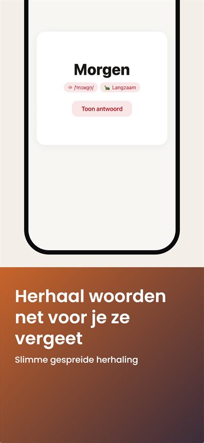 Learn German Fast — Neem jezelf op en vergelijk met de originele stem
