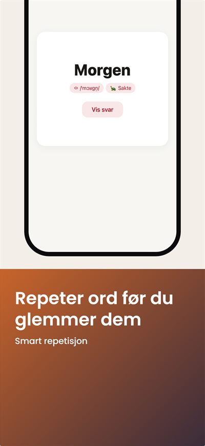 Learn German Fast — Ta opp deg selv og sammenlign med originalstemmen
