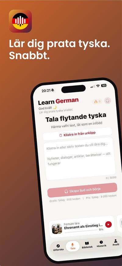 Learn German Fast — Riktiga situationer i stället för läroboksdialoger: Bürgeramt, migrationskontoret, husläkaren, lägenhetsvisning, anställningsintervju