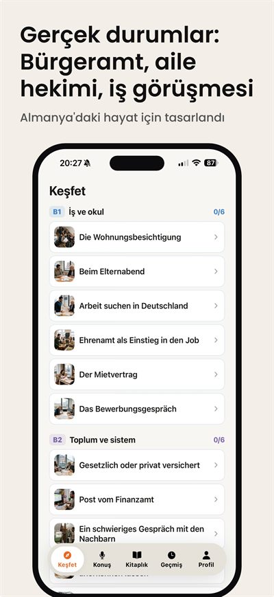 Learn German Fast — Akıllı tekrar, kelimeyi tam unutmadan önce geri getirir